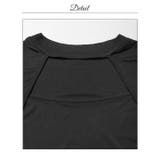 パフスリーブデコルテカットタイトミニワンピース | Dazzy | 詳細画像14