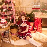 [4点SET]クラシカルチェックレースアップサンタコス【2025サンタ コスプレ… | Dazzy | 詳細画像2 