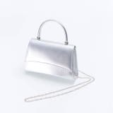 [2way]メタリック スクエア ワンハンドル バッグ | Dazzy | 詳細画像7 