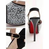 [14cmヒール]パール ストーン ラメストラップ付き | Dazzy | 詳細画像6 