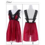 ベビードール エプロン風 レース | Dazzy | 詳細画像8 