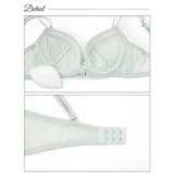 脇高ブラジャー ショーツ セット | Dazzy | 詳細画像9 