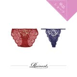 単品 ショーツノーブル グラデーションフラワーバック透け | Dazzy | 詳細画像1