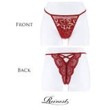 単品 ショーツノーブル グラデーションフラワーバック透け | Dazzy | 詳細画像10