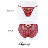 単品 ショーツノーブル グラデーションフラワーバック透け | Dazzy | 詳細画像5