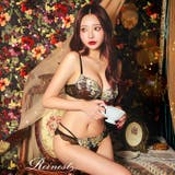 ブラジャー ショーツアンティーク モダンローズ | Dazzy | 詳細画像3 