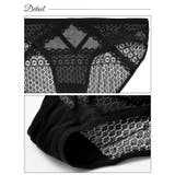 スタンダードショーツ コントラスト レース | Dazzy | 詳細画像8 