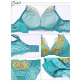 ブラジャー 脇高ブラジャー ショーツ | Dazzy | 詳細画像9 