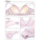 ブラジャー 脇高ブラジャー ショーツ | Dazzy | 詳細画像10 