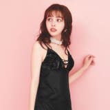 スモーキー レースアップ ベビードール | Dazzy | 詳細画像4