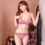 ブラジャー 脇高ブラジャー ショーツ | Dazzy | 詳細画像3