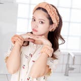吸水 フランネル ヘアバンド | Dazzy | 詳細画像5