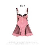 ベビードール ゴシック ドット フリル ベビードール | Dazzy | 詳細画像6 