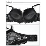 脇高ブラジャー ショーツ セットゴシック | Dazzy | 詳細画像9 