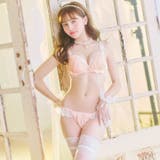 脇高ブラジャー ショーツ セット | Dazzy | 詳細画像6 