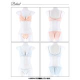 脇高ブラジャー ショーツ セット | Dazzy | 詳細画像9 