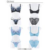 脇高ブラジャー ショーツ セット | Dazzy | 詳細画像9 