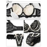 脇高ブラジャー ショーツ セット | Dazzy | 詳細画像10 