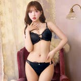 ブラジャー 脇高ブラジャー ショーツ | Dazzy | 詳細画像5 