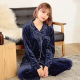 ルームウェア 上下セット シンプル | Dazzy | 詳細画像6 