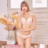 ブラジャー 脇高ブラジャー ショーツ | Dazzy | 詳細画像1