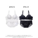 グリッターラメエンブロイダリー脇高ブラジャー&フルバックショーツ | Dazzy | 詳細画像7 