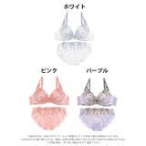 ダマスクレディフラワーブラジャー&フルバックショーツ | Dazzy | 詳細画像8