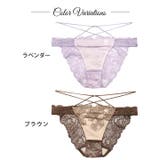 エレガンスペタルコードバック透け選べるショーツ | Dazzy | 詳細画像4 