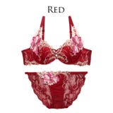 [Reinest]ロイヤルフラワーモチーフブラジャー&バック透けフルバックショー… | Dazzy | 詳細画像8 