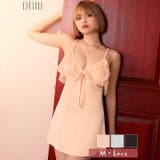 キュートリボンラッフルフリルベビードール | Dazzy | 詳細画像1