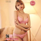 [3点セット]クラシカルヌーディーレースブラジャー&バック透けフルバック&Tバッ… | Dazzy | 詳細画像4 