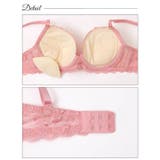 [3点セット]クラシカルヌーディーレースブラジャー&バック透けフルバック&Tバッ… | Dazzy | 詳細画像9 