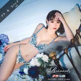 ブルームレーシィマテリアルブラジャー&バック透けTバックショーツ | Dazzy | 詳細画像6