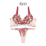 ブルームレーシィマテリアルブラジャー&バック透けTバックショーツ | Dazzy | 詳細画像7