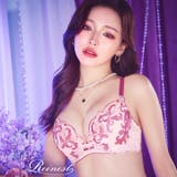 [Reinest]ノーブルボタニークフラワーブラジャー&バック透けTバックショー… | Dazzy | 詳細画像3 