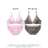 バイカラークラッシーペタルブラジャー&フルバックショーツ | Dazzy | 詳細画像6 