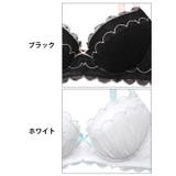 スカラップハートレーシィブラジャー&サイド紐フルバックショーツ | Dazzy | 詳細画像11 
