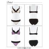 シックドレープサテンブラジャー&フルバックショーツ | Dazzy | 詳細画像8
