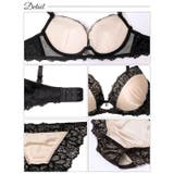 [三上悠亜着用] メロウレーシィマットサテンブラジャー&フルバックショーツ | Dazzy | 詳細画像10 