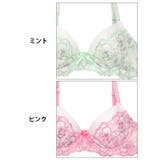 フェアリーライトフラワーブラジャー&Tバックショーツ | Dazzy | 詳細画像10