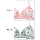 [ノンワイヤー] チャーミングイノセントフラワーブラジャー&フルバックショーツ | Dazzy | 詳細画像10 