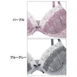 [3点セット] クラシカルレーシィサテンブラジャー&フルバック&Tバックショーツ | Dazzy | 詳細画像11 