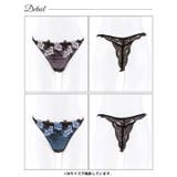 ダスティブルームエンブロイダリーバック透けTバックショーツ単品 | Dazzy | 詳細画像10 