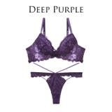 [永尾まりや着用][Reinest]ボタニカルレースアップカットブラジャー&バッ… | Dazzy | 詳細画像8 