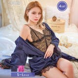 [4点セット] サテンリボンモダンレースルームウェア | Dazzy | 詳細画像1 
