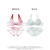ノスタルジックフラワーガーデンブラジャー&フルバックショーツ | Dazzy | 詳細画像6