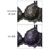 [EFサイズ] ルミナスフラワーレースアップ脇高ブラジャー&バック透けTバックシ… | Dazzy | 詳細画像11 