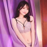  ロマンティック総レーススカラップコードブラジャー&バック透けフルバックショーツ… | Dazzy | 詳細画像2 