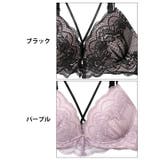  ロマンティックスカラップコードブラジャー&バック透けフルバックショーツ | Dazzy | 詳細画像11 