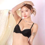 ツイストレーシィフローラルブラジャー&フルバックショーツ | Dazzy | 詳細画像3